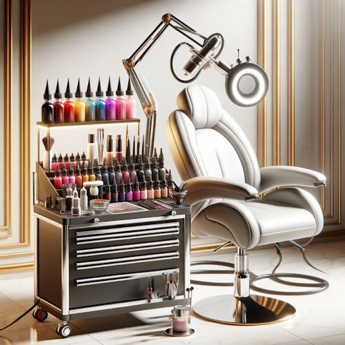 Ein Studio für PMU (Permanent Make-up)