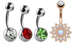 Bild für Kategorie: Bauchnabelpiercing