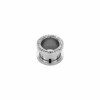 1,2 mm - CC - Crystal Clear/ Kristallklar - Stahl - Flesh Tunnel - Kristall  - Supernova Concept