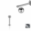 Titanium - Labret 1,2 mm - 6 mm -  3 mm