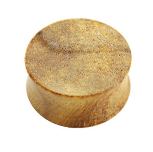 Holz - Plug - Hellgelb - Canary Wood - 3 mm