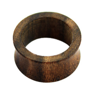 Holz - Flesh Tunnel - Braun - Bocote Edelholz - 16 mm