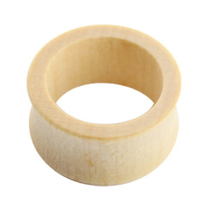 Wood - Flesh Tunnel - light - maple 12 mm