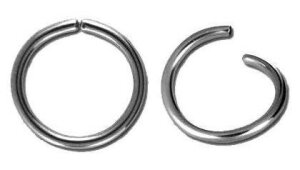 1,0 mm - 6 mm - Stahl - O-Ring