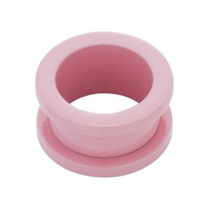 Steel - Flesh Tunnel - pink - Supernova Concept  3 mm