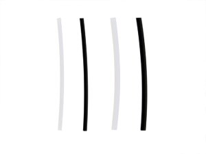 1,2 mm - 50 cm - WT- White / Weiss - PTFE - Schnur