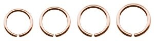 Rosegold Steel -O-ring