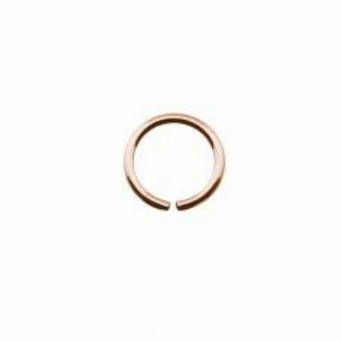 Rosegold Steel - O-ring 0,8 mm 10 mm