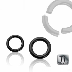 1,6 mm - 10 mm - Black Titan - Segmentring