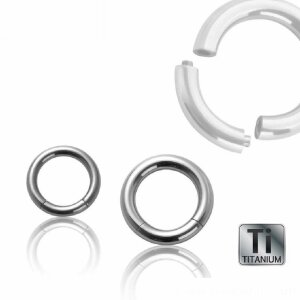 Titanium - Segmentring 1,2 mm - 10 mm