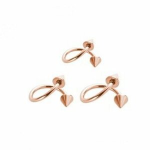 Rosegold Steel - Body Spiral - Cones