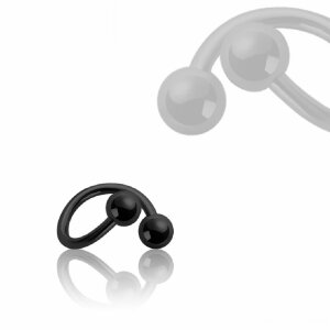 1,6 mm - 8 mm - 5 mm - Black Steel - Spirale