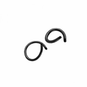 1,6 mm - 10 mm -  - Black Steel - Spirale - ohne Kugeln