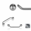1,6 mm - 2,5 m/L= 12 - 5 mm - Titane - Surface Barbell - 45