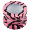 Stahl - Transfer Tunnel - Supernova Concept - Zebra - pink-schwarz - 5 mm