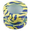 Stahl - Transfer Tunnel - Supernova Concept - Zebra - blau-gelb - 12 mm