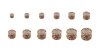 Stahl - Transfer Tunnel - Supernova Concept - Leopard - gelb-orange - 12 mm
