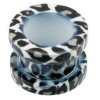 Stahl - Transfer Tunnel - Supernova Concept - Leopard - schwarz-weiß - 10 mm