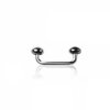 1,2 mm - 10 mm - 4+4 mm - Titan - Surface Barbell - 90° - Disk