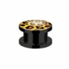 Acryl - Plug - Leopard - 8 mm