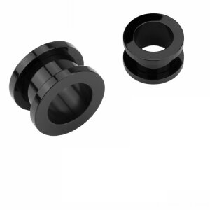 Black Steel - Tunnel - Filetage intérieur - 5 mm