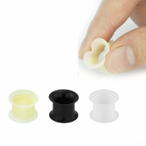 Silicone - Tunnel 14 mm - BK