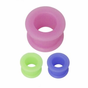 Silicone - Tunnel - Neon 8 mm - BL