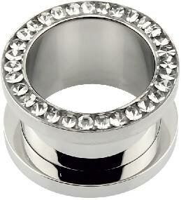 6 mm - CC - Crystal Clear/ Kristallklar - Stahl - Tunnel...