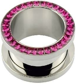 6 mm - CC - Crystal Clear/ Kristallklar - Stahl - Tunnel...
