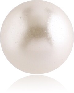 Acryl - Schraubkugel - Perlen Design 1,6 mm 4 mm Cremefarben