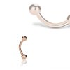 Rosegold Steel - Banane 1,6 mm 18 mm 6 mm