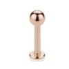 Rosegold Steel - Labret 1,2 mm 6 mm 3 mm