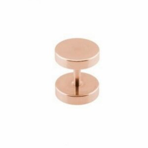 Rosegold Steel - Fake Ear Plug