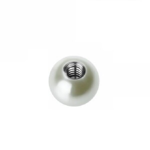 Acrylic - Screw Ball - Pearl Design - Steel Screw 1,2x3