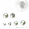 Acrylic - Screw Ball - Pearl Design - Steel Screw 1,6x6
