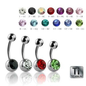 Titan - Banane - Kristall 10 mm CC - Crystal Clear/...