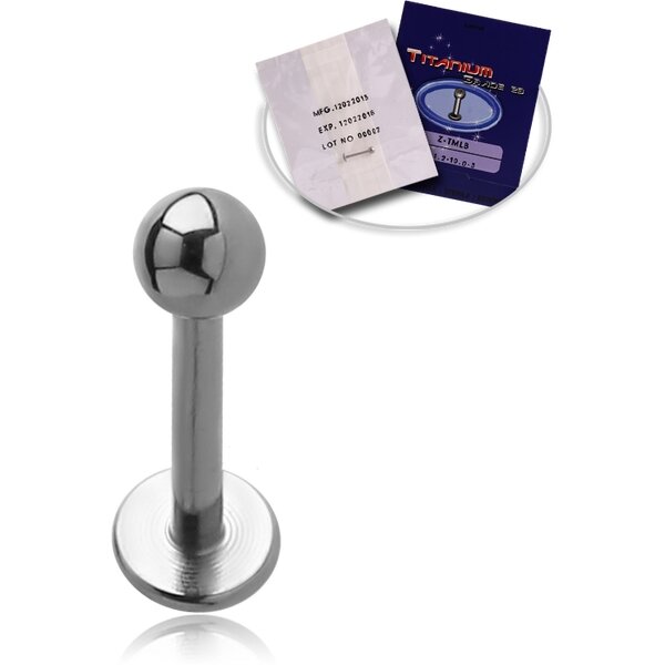 Titan - Labret - 1,2 x 8 - Steril