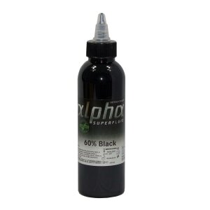 60% Black - 150 ml - alpha SUPERFLUID - REACHKONFORM