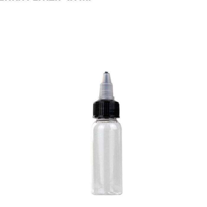 Leerflasche - 35 ml - mit Verschluss und Schüttelstein