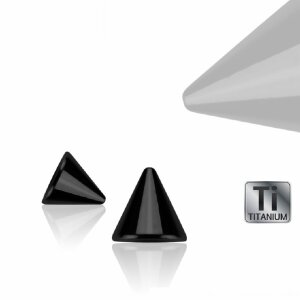 Black Titanium - Screw cone