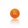 1,6 mm - 5 mm - T-RD - Transparent Red/ Rot - Acryl - Schraubkugel - Transparent - 10er Pack