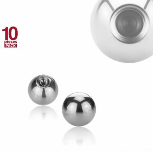 Steel - Screw ball - 10pcs pack