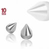 Stahl - Schraubspitze - 10er Pack - 1,2 / 3 mm Ball / 4 mm Länge