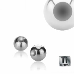 Titanium - Clip-in ball