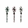 Black Steel - Banana - Crystal - Flowers Design