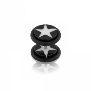 Acrylic - Fake Plug - Star 10mm