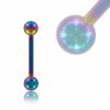 Couleur Titan - Barbell - arc-en-ciel 1,2 mm 6 mm 3 mm