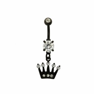 Black Steel - Banana - Crystal - crown