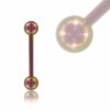 Couleur Titane - Barbillon - rose 1,6 mm 14 mm 5 mm