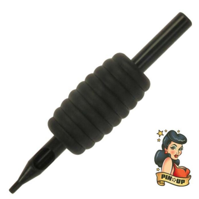 Einweggriff - Schwarz - Rund - 50 Stück - Made in Germany